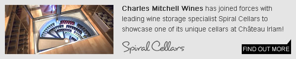 Charles Mitchell Wines has joined forces with leading wine storage specialist Spiral Cellars
