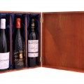 Trio in Satin Lined Wooden Gift Case
